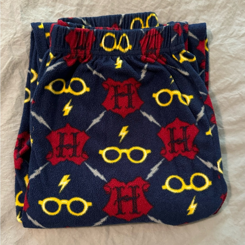 Harry Potter Fleece Pajamaβ Pants Adult Size Medium